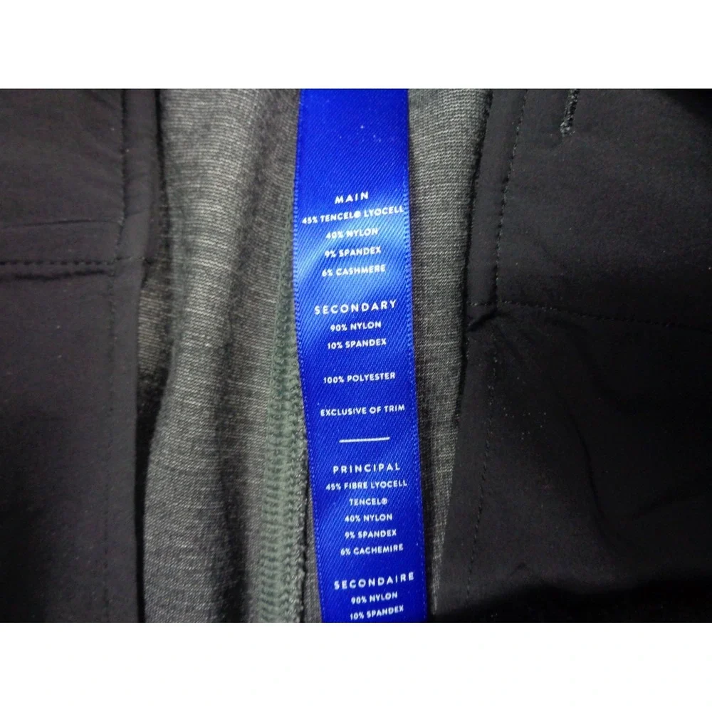 Kit and Ace Joggers Mens 32x33 Gray Tapered Navigator Commute Joggers Pants